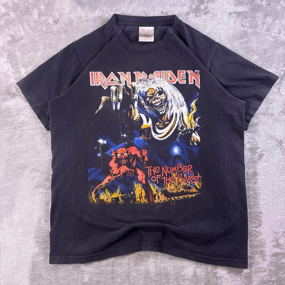 Iron Maiden Legacy of the Beast Tour 2019 T-Shirt Men’s Medium Black Mexico